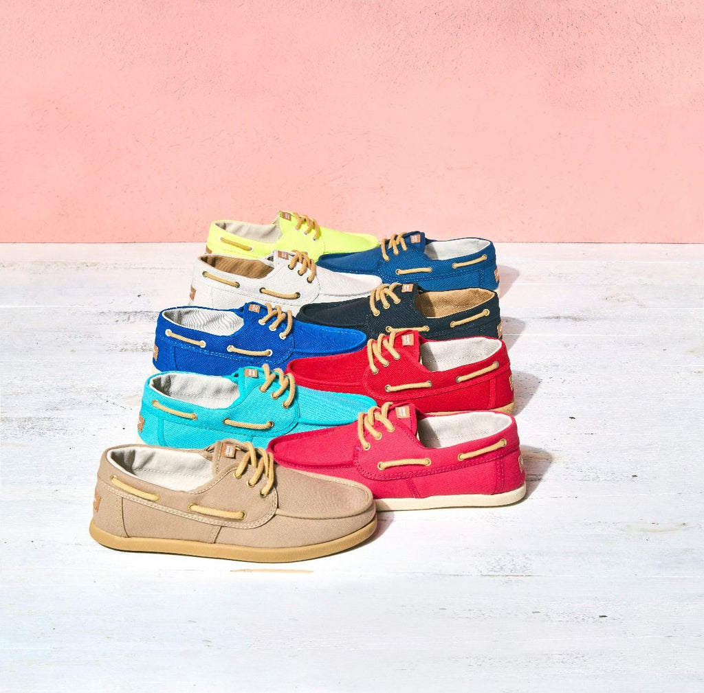 Vegan nautical shoes handcrafted Argentina - cruelty-free footwear"