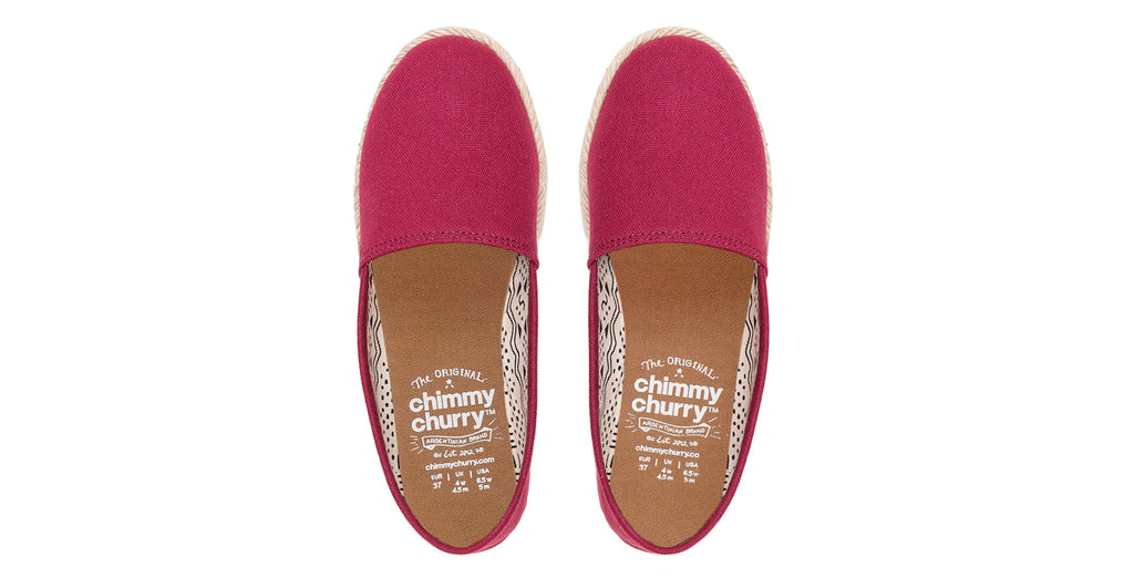 Unisex campo bordeaux alpargatas eco-friendly shoes - handcrafted Argentina