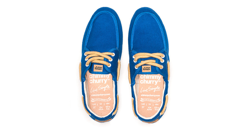 Vegan nautical shoes handcrafted Argentina - cruelty-free footwear"